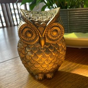 Vintage OWL Brass/gold tone Retro Vibe